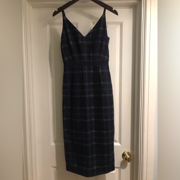 1 Day Left to Ship!
🤍 Ports 1961 Check Midi Dress - Picture 1 of 11